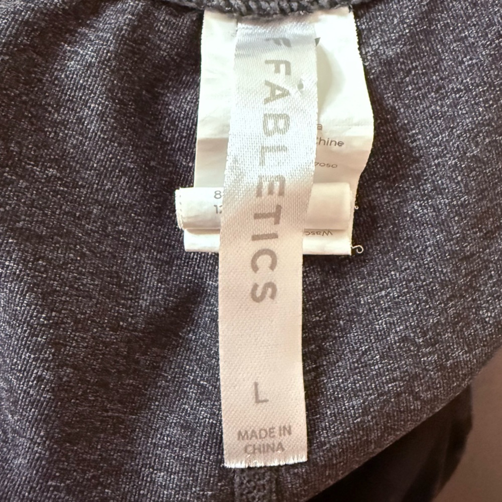 FABLETICS Maj Foldover Drawstring Waistband Pocket Camo Atheleisure Yoga Jogger - Picture 10 of 11